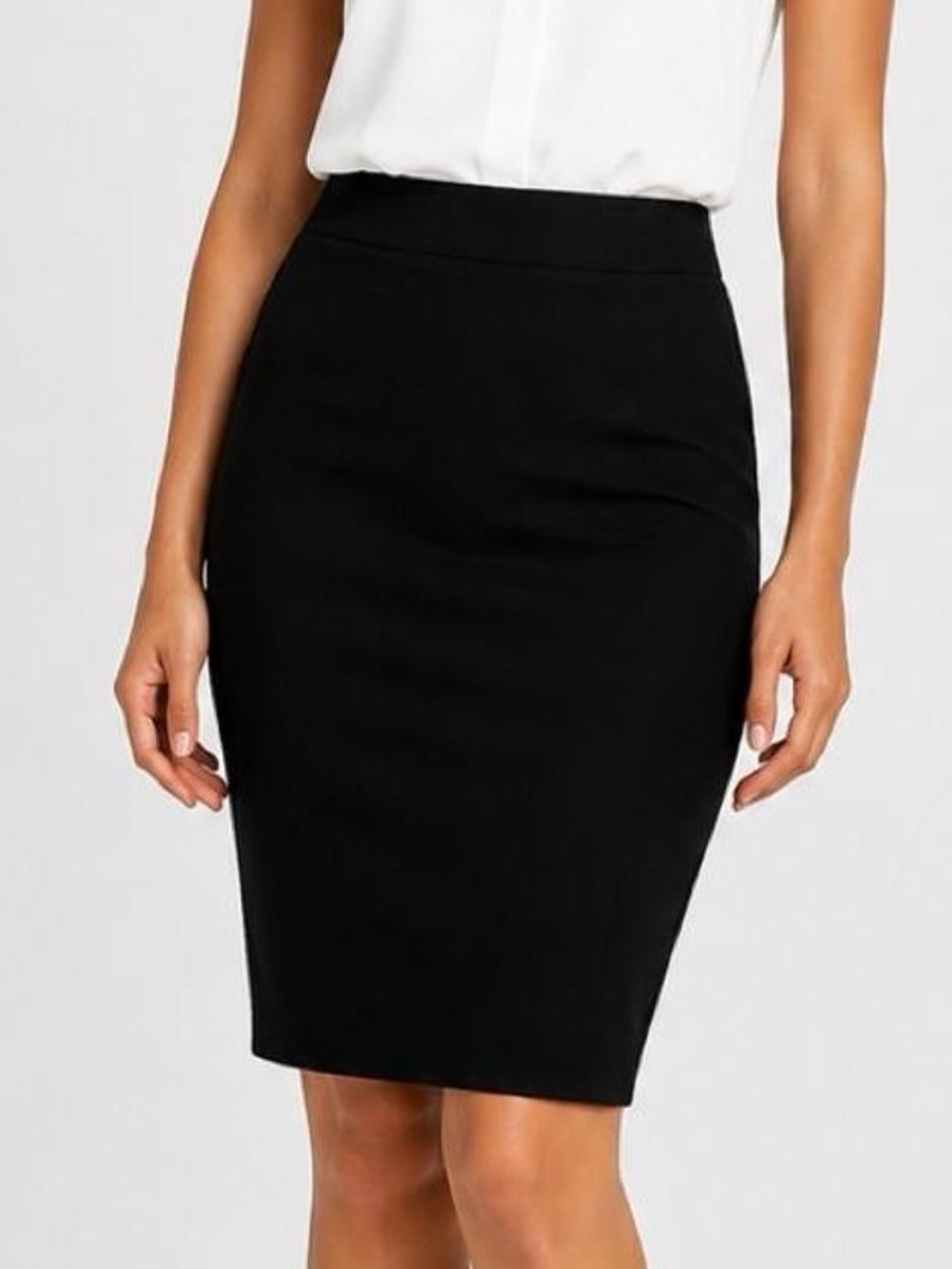 Express Black Pencil Skirt Career Office Workwear Interview Professional Size 4